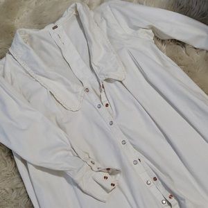 Free People Denim Tunic